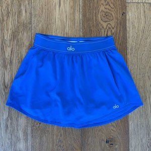 ALO Yoga match point  tennis skirt blue size S